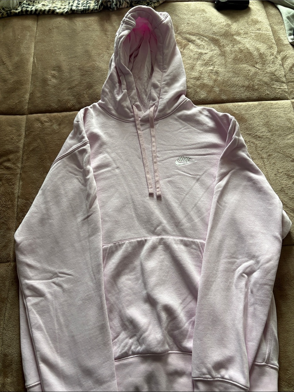 Nike Light Pink Pullover Hoodie